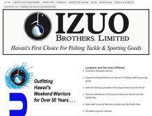 Tablet Screenshot of izuobrothers.com